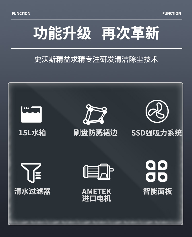 史沃斯V3小型手推式洗地吸干機(圖3)