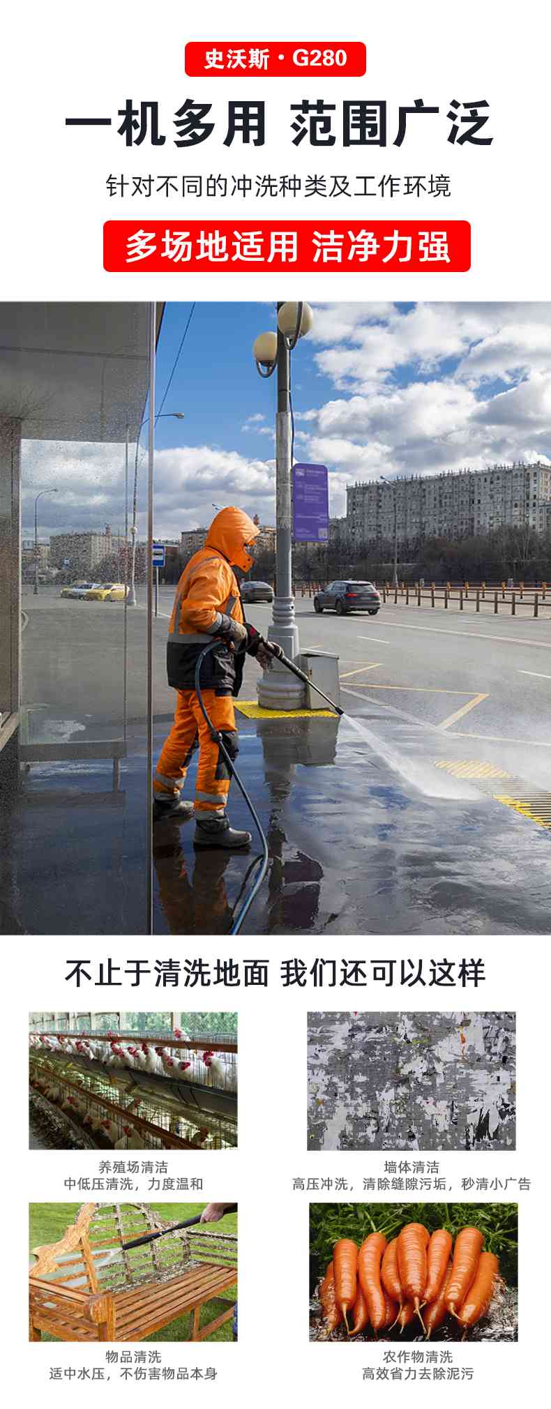 史沃斯G280高壓清洗機(圖6)