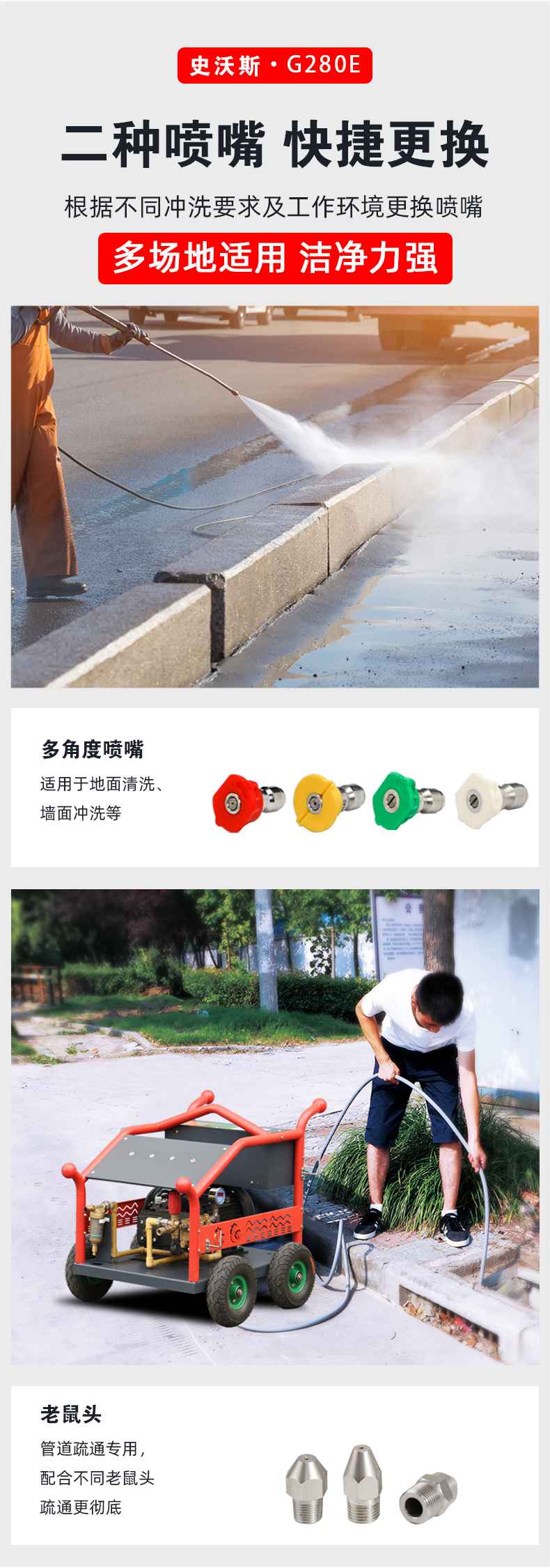 史沃斯G280E高壓清洗機(圖5)