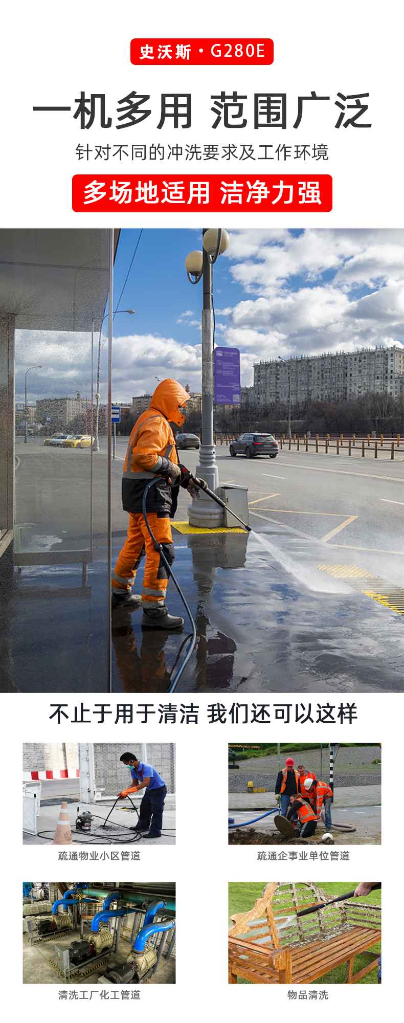 史沃斯G280E高壓清洗機(圖4)